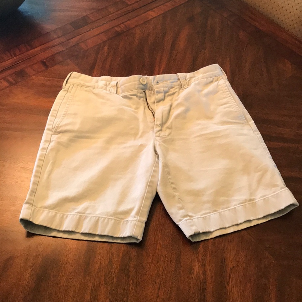 J. Crew Flat front shorts - light khaki